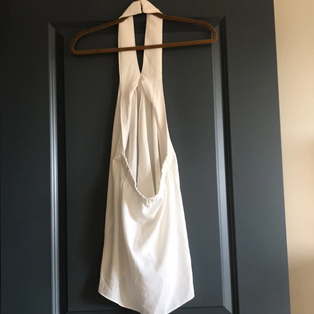 DO+BE white halter neck top - Picture 4 of 5